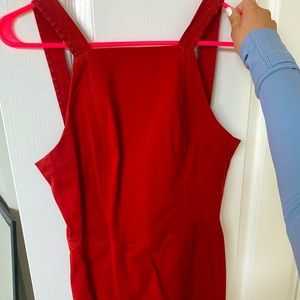 NWOT Red Zara Mini Dress